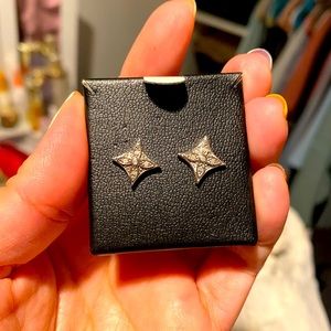 Macys diamond stud earrings